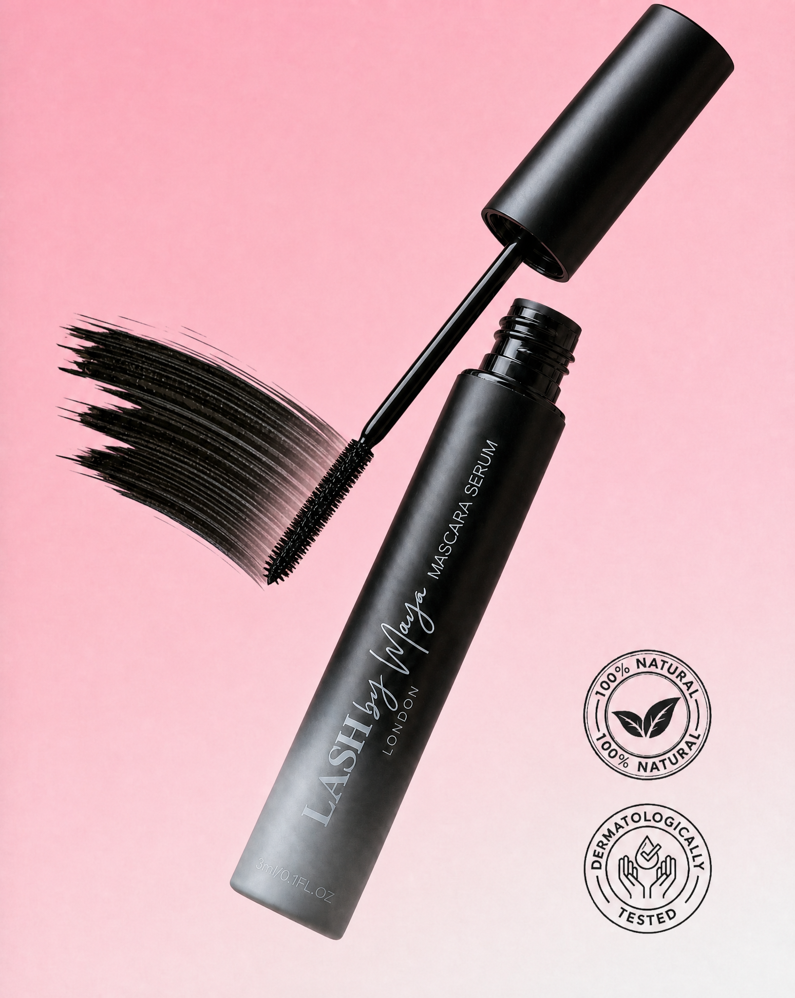 MASCARA CURBANTĂ INFUZATĂ CU SER PENTRU CREȘTERE